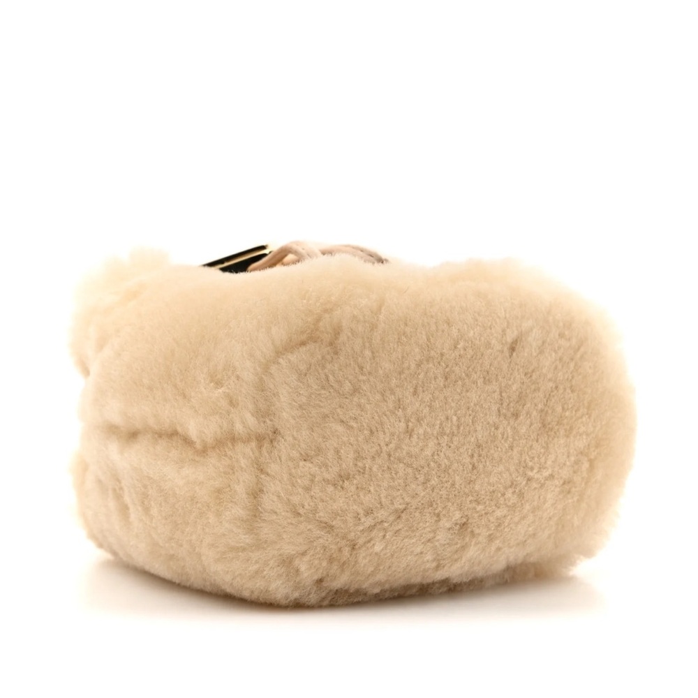 Prada Beige Fur Mini Bag - Picture 5 of 5